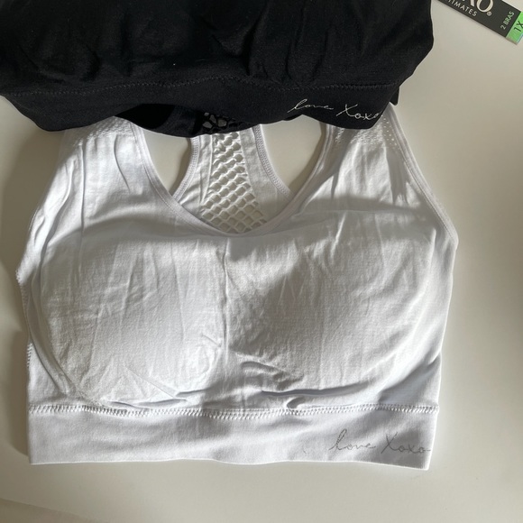 XOXO 2pk Plus Size Seamless Mesh Bralettes 1X and 2X Available - Picture 4 of 6